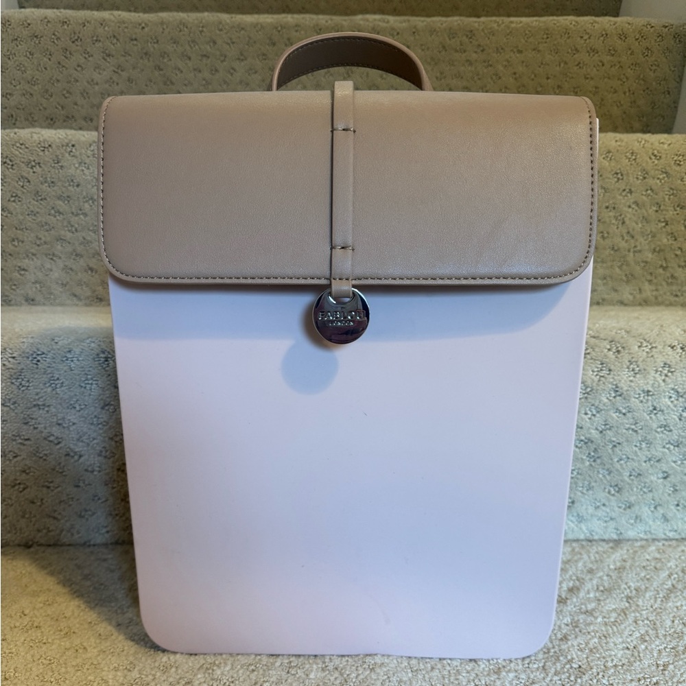 EUC Fablou Cosmopolitan Silicone Backpack (Blush)